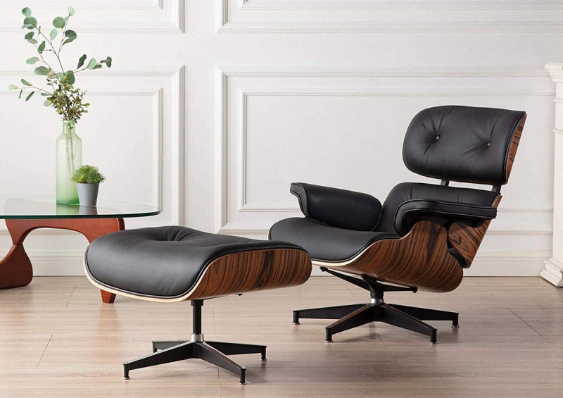 Lounge Chair and Ottoman by Furgle